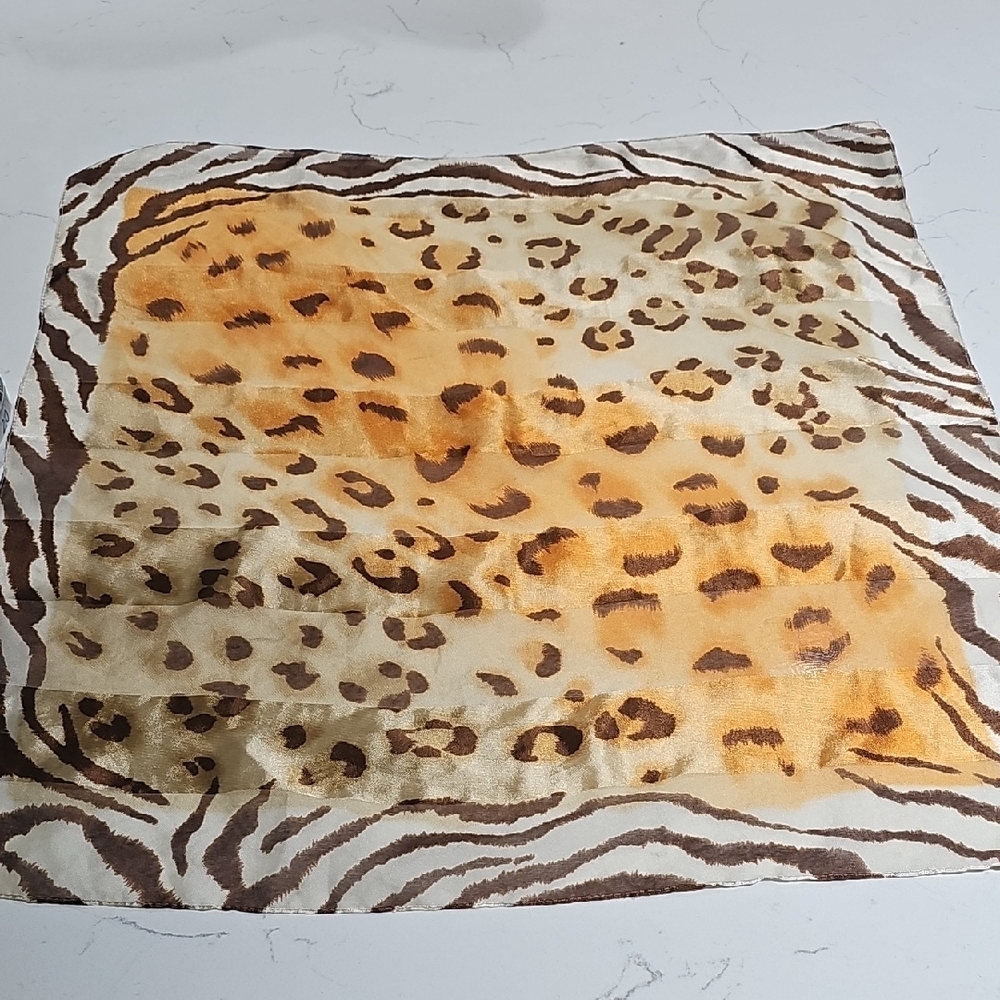 Symphony Scarfs Print Animal Scarf Made In ITALY